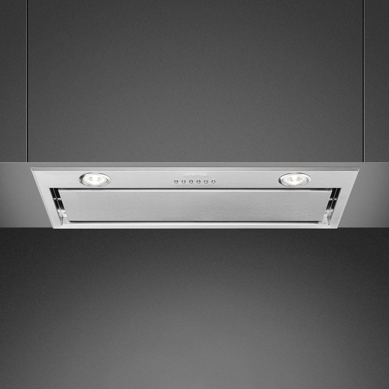 Smeg Kseg58pxe 58 Cm Konventionelle Dunstabzugshaube Silber Silber One Size
