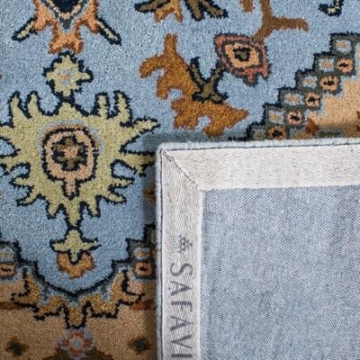 SAFAVIEH Handmade Heritage Asia Traditional Oriental Wool Rug