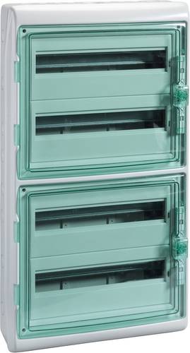 Schneider Electric 13437 13437 Kleinverteiler Oberflächenmontage Anzahl Teilungen = 72 Anzahl Reihen = 4 Inhalt 1St.