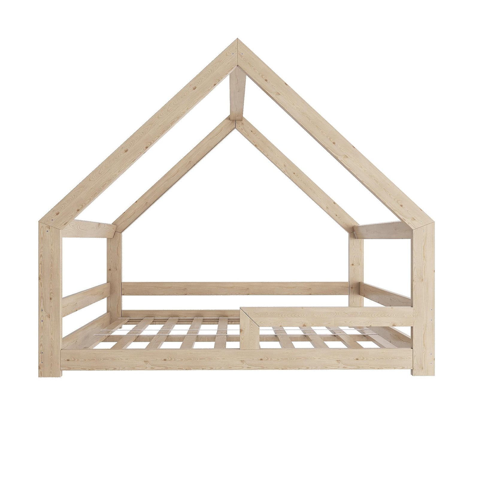 Need Sleep Kinderbed met huisframe van massief hout, 120 x 200 cm