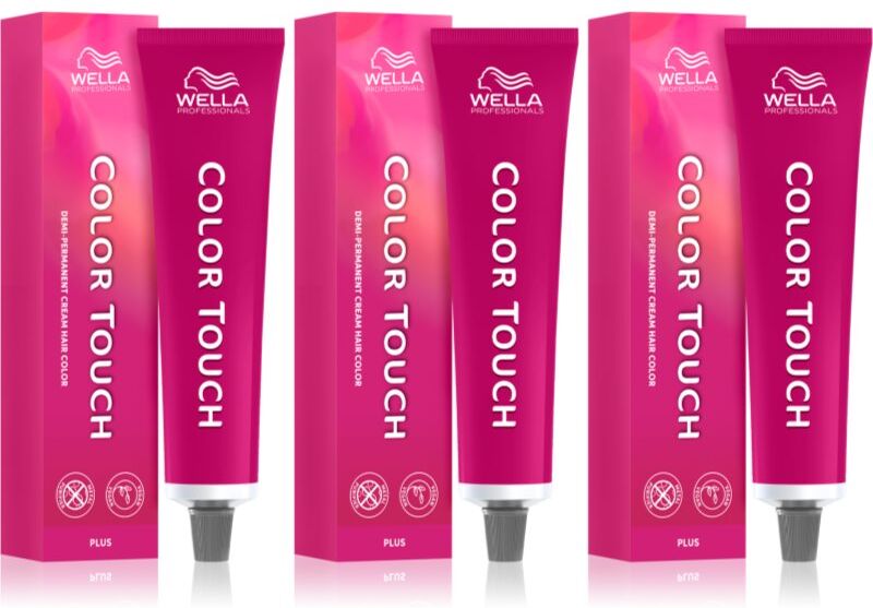Wella Professionals Color Touch Plus coloration semi-permanente pour cheveux conditionnement avantageux teinte 88/03