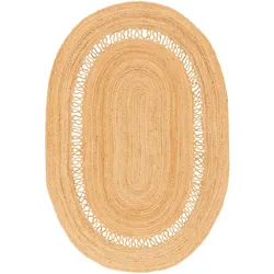 Pergamon, Teppich, Naturfaser Teppich Jute Salsa Modern (170 x 170 cm)