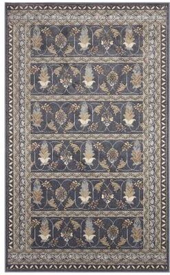 "Ariana Sarai Indoor Area Rug Bronze by Brylane Home in Navy (Size 3'3""X4'11"")"