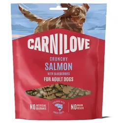 Carnilove Dog Snack 8 x 200g Hundesnack Lachs & Heidelbeere 8 x 200g