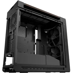 ASUS ProArt PA602 Wood Edition (ATX, DTX, E-ATX, mATX, Mini-DTX, Mini-ITX), PC Gehäuse, Schwarz, Braun