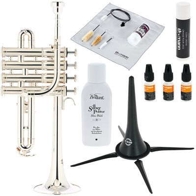 Thomann TR-901S Piccolo Trumpet Set Noir