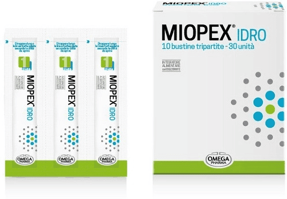 OMEGA PHARMA SpA MIOPEX IDRO, 10 Bustine