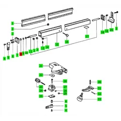 FESTOOL Ausgleichscheibe 10,5x15,8x0,3 für Längsanschlag