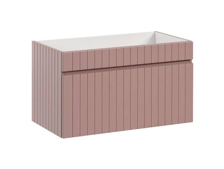 Meuble sous vasque ICONIC 80 cm rose