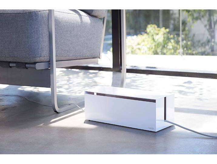 Kabelbox Web 40 x 15 x 16cm Weiß/Weiß