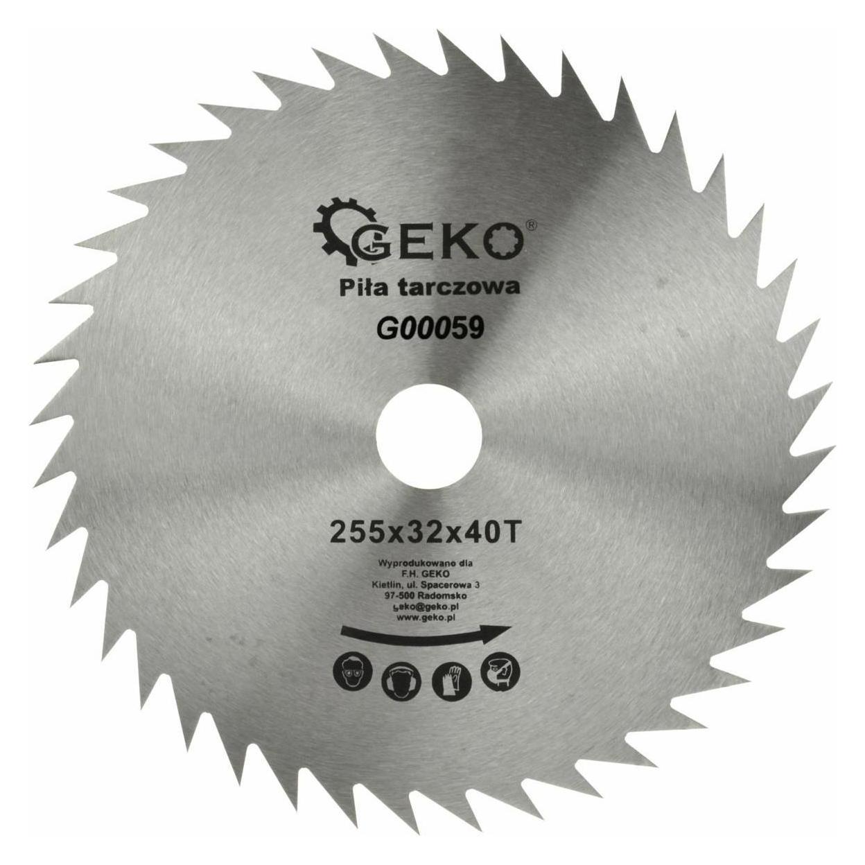 GEKO Sägeblatt für Holz 250x32x40T (24037602)