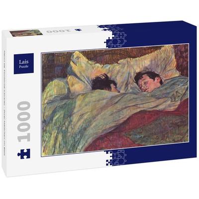 Lais Puzzle Henri de Toulouse-Lautrec - Zwei Mädchen im Bett 1000 Teile