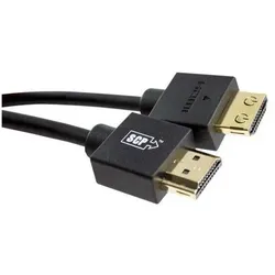 SCP 991UHD-2.5M, 2,5 m, Audio Return Channel (ARC), Schwarz (2.50 m), Videokabel, Schwarz