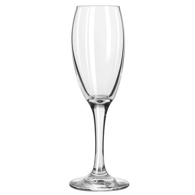 Sektglas LIBBEY "TEARDROP", transparent, H:19,5cm Ø:7cm, Glas, Trinkgefäße, 12er Set, H: 19,5, Ø: 7, 170 ml