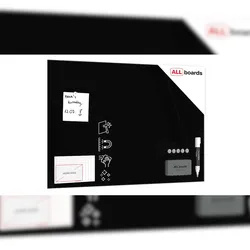 ALLboards Glasboard 60x40 cm, SCHWARZ