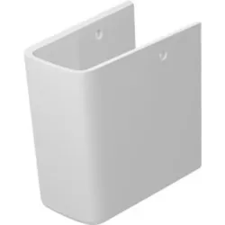Duravit ME by Starck Halbsäule, 170x300x300mm, Weiß hochglänzend mit DuraShield, 085840AA00