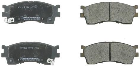 AISIN BPKI-7008 Brake pad set