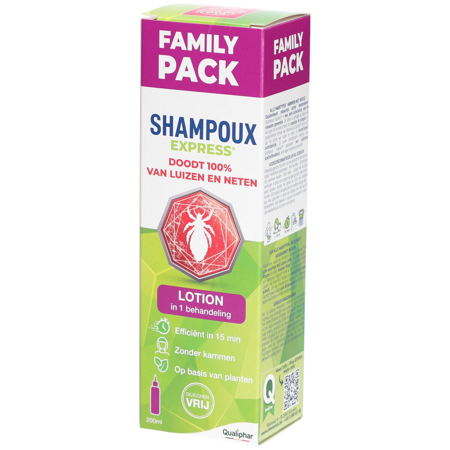 Shampoux Express lotion family pack 200 ml Lotion