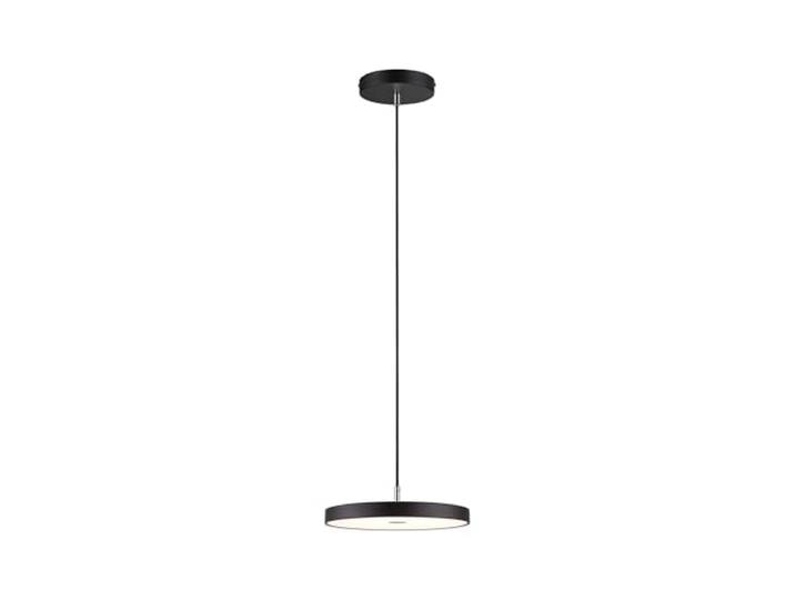 Paulmann 96777 Luminaire en suspension LED Smart Home Zigbee Hildor 2700K 1000lm 230V 17W gradable Noir mat