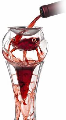Final Touch Conundrum Aerator For Wine Decanters - 4.3 x 6.9 in