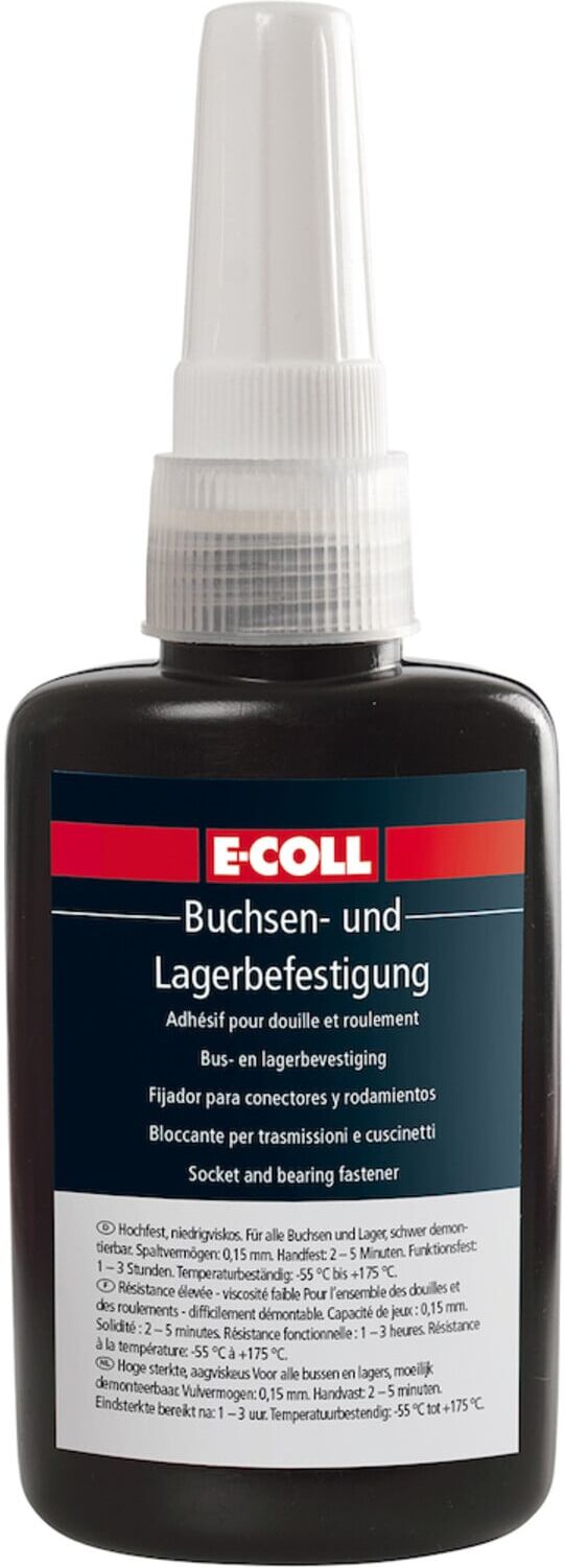 E-COLL Buchsen- und Lagerkleber 50g hochfest-mittelviskos (4317784425674)