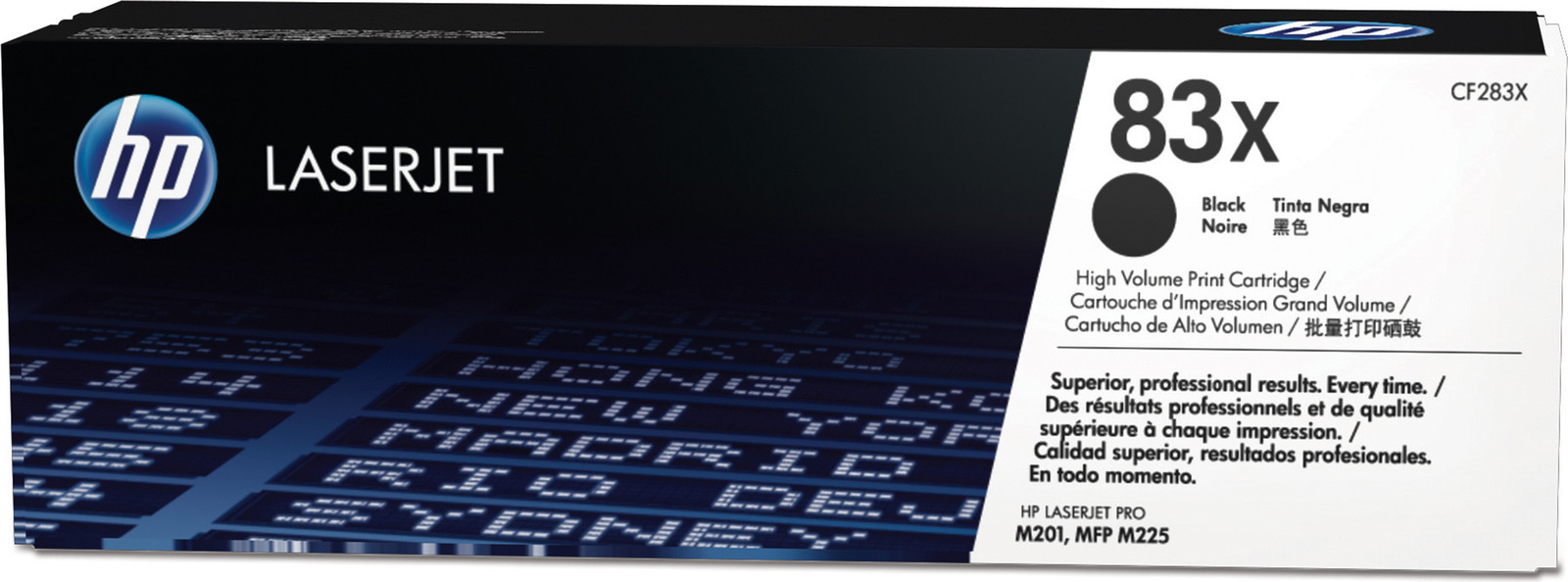 HP CF283X LaserJet Pro Multifunction Printer Cartridge, zwart