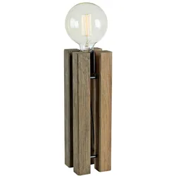 MARKSLÖJD Lodge Tischlampe Braun 36 cm