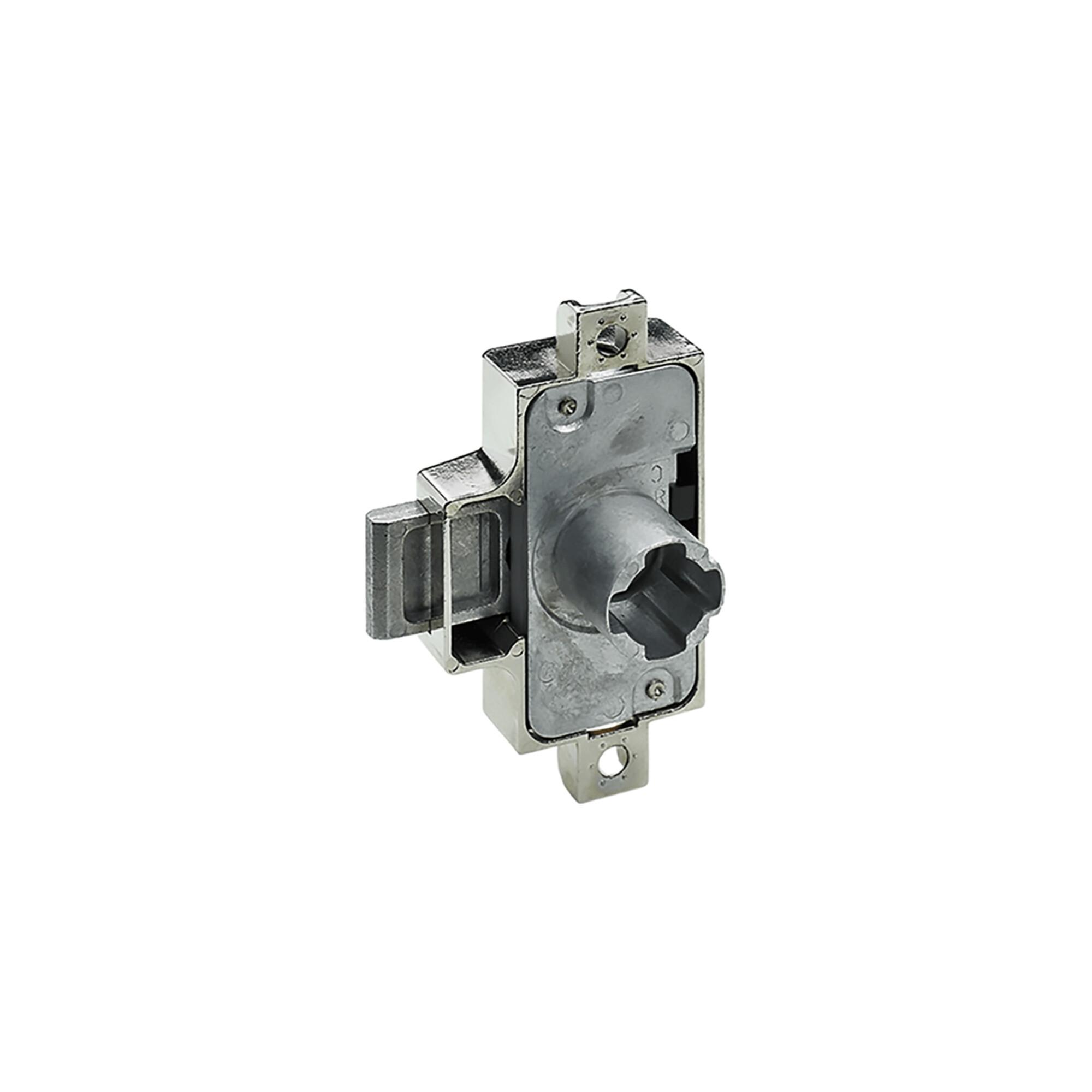 Hettich Drehstangenschloss Set mit Innenvierkant 25 mm (9207074)