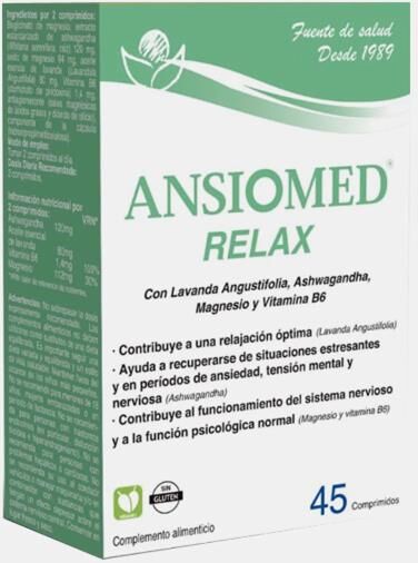 BIOSERUM ANSIOMED RELAX 45 COMPRIMIDOS