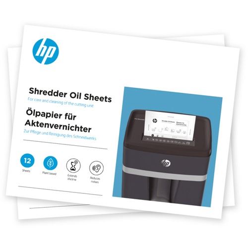 HP Aktenvernichter Öl-Blätter 9133