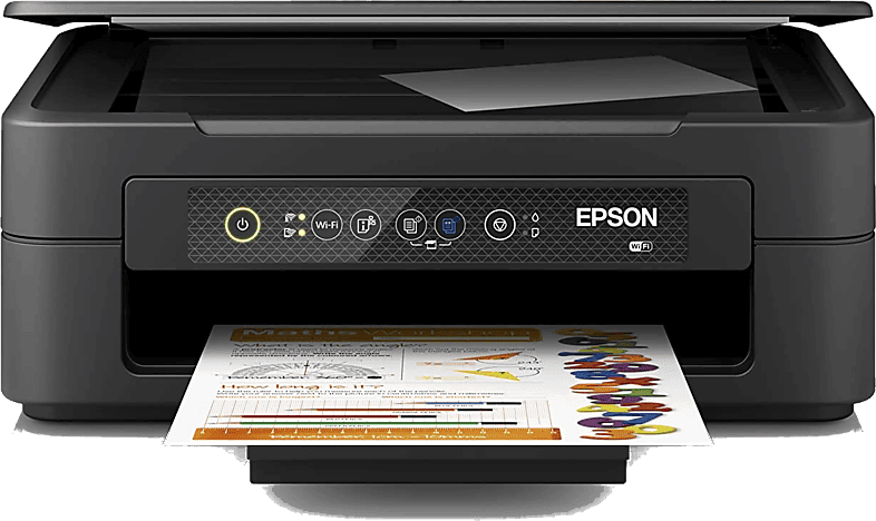 Impresora multifunción tinta - Epson Expression Home XP-2200, Impresión doble cara, Color, WiFi, A4, Negro