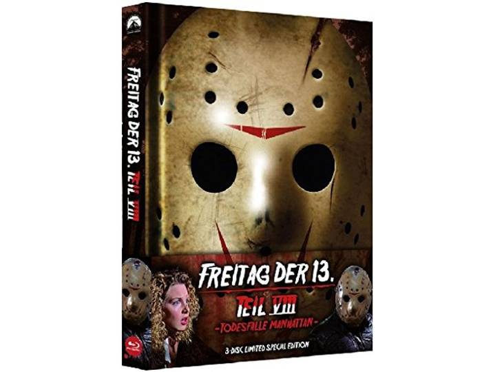 Freitag, der 13. - Teil 8: Todesfalle Manhattan - Uncut/Mediabook (+ DVD) (+ Bonus-DVD)