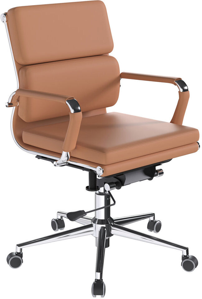 Brayden Studio Bisente Office Chair Brown 490cm W X 495cm D