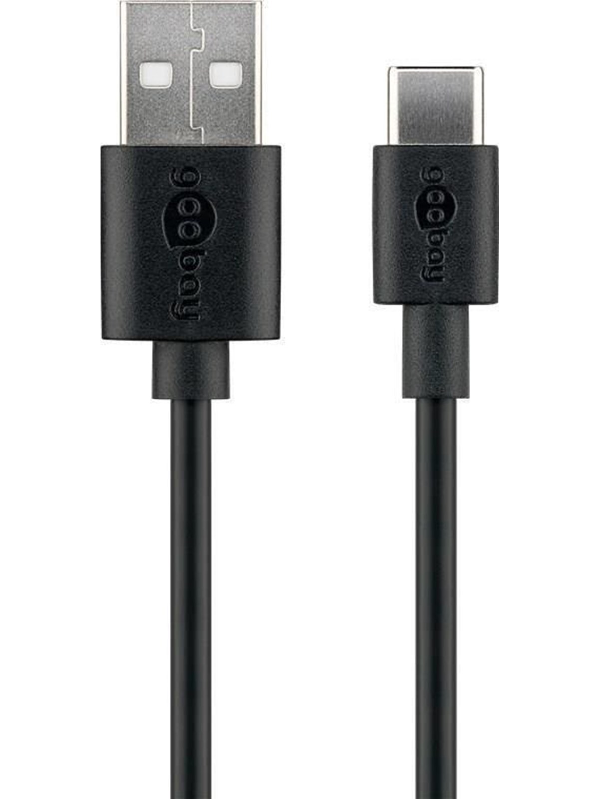 Pro USB-A USB-C - 1m - USB 2.0 - Schwarz