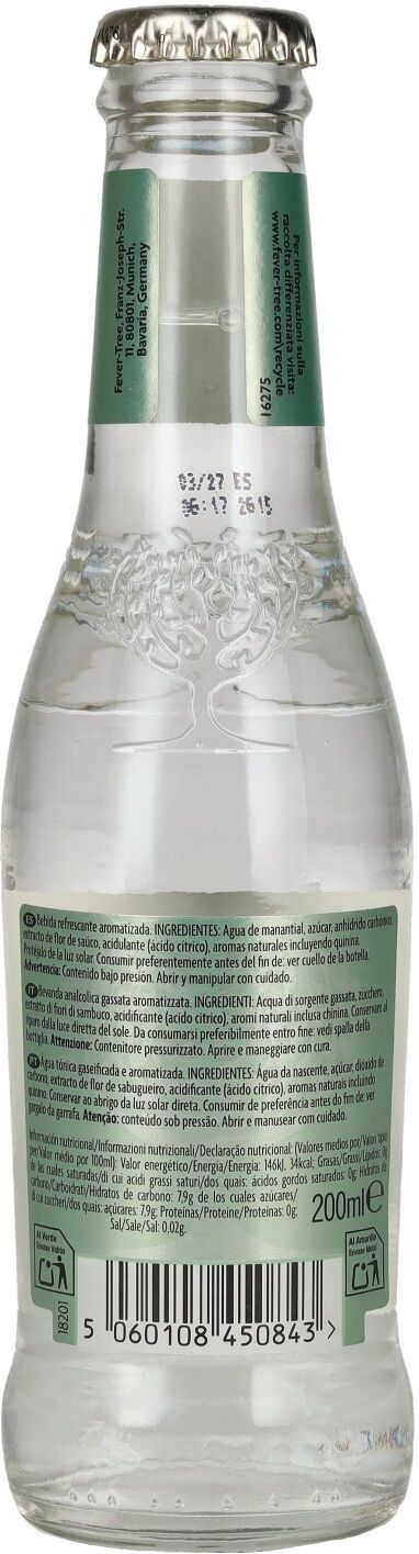 Fever-Tree Elderflower Tonic Water 0,2l