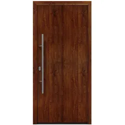 Hörmann Ecostar Haustür "ISOPRO IP 010",dark oak,110 x 210 cm (B x H)