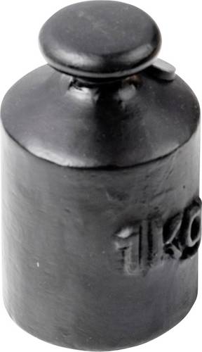 Kern 366-94 Einzelgewicht, OIML-Klasse M3, 1 kg, Knopf, Gusseisen lackiert