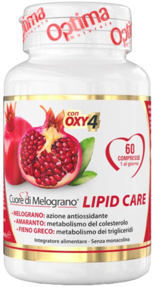 OPTIMA NATURALS Srl CUORE DI MELOGRANO LIPID 60CPR