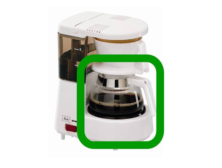 Melitta Ersatzkanne Aromaboy Zubehör weiss