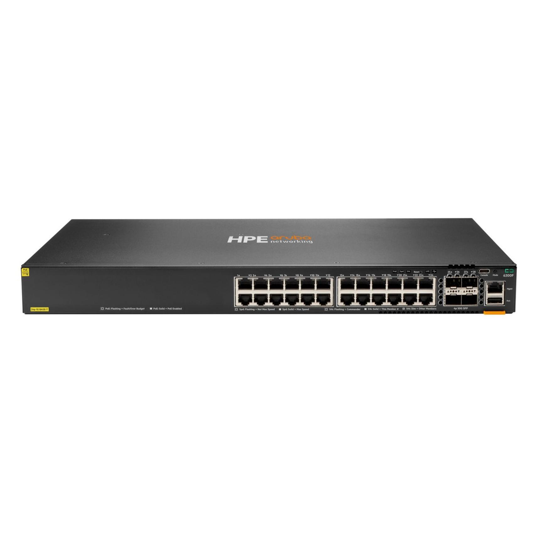 Aruba 6300F Switch (24 Ports) (JL666A#ABB)
