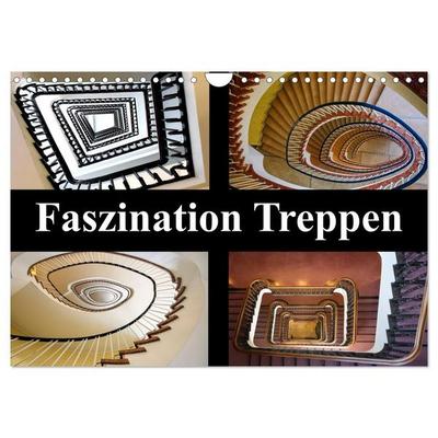Faszination Treppen (Wandkalender 2027 DIN A4 quer), CALVENDO Monatskalender
