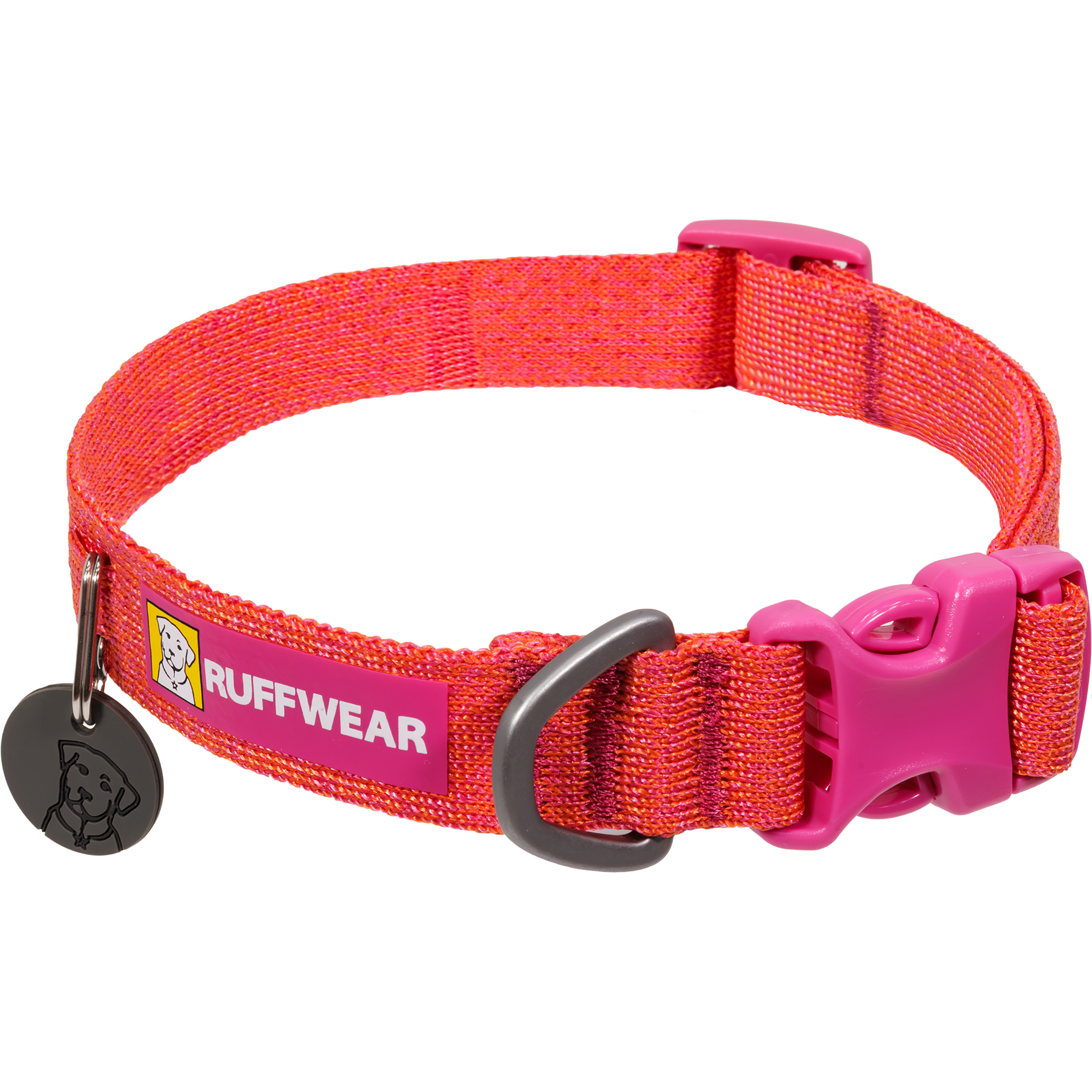 Ruffwear Front Range Flex Hundehalsband Hundehalsbänder rot Größe 36-51cm Trekking Widerstandsfähig