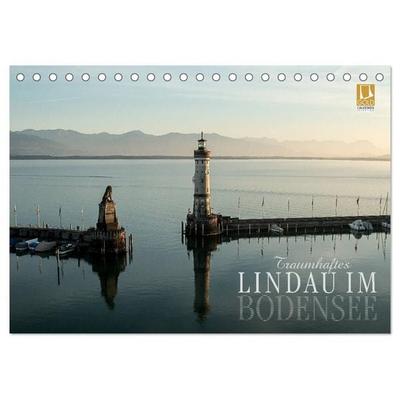 Traumhaftes Lindau im Bodensee (Tischkalender 2027 DIN A5 quer), CALVENDO Monatskalender