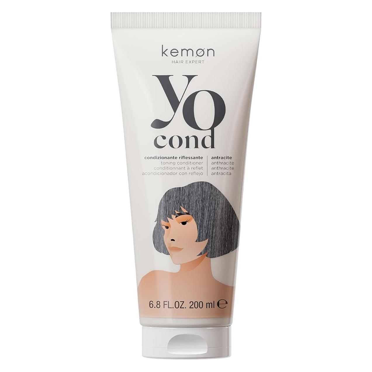Kemon Yo Anthracite Coloring Hair Colour Conditioner 250 Ml (200 ml) (71227217)