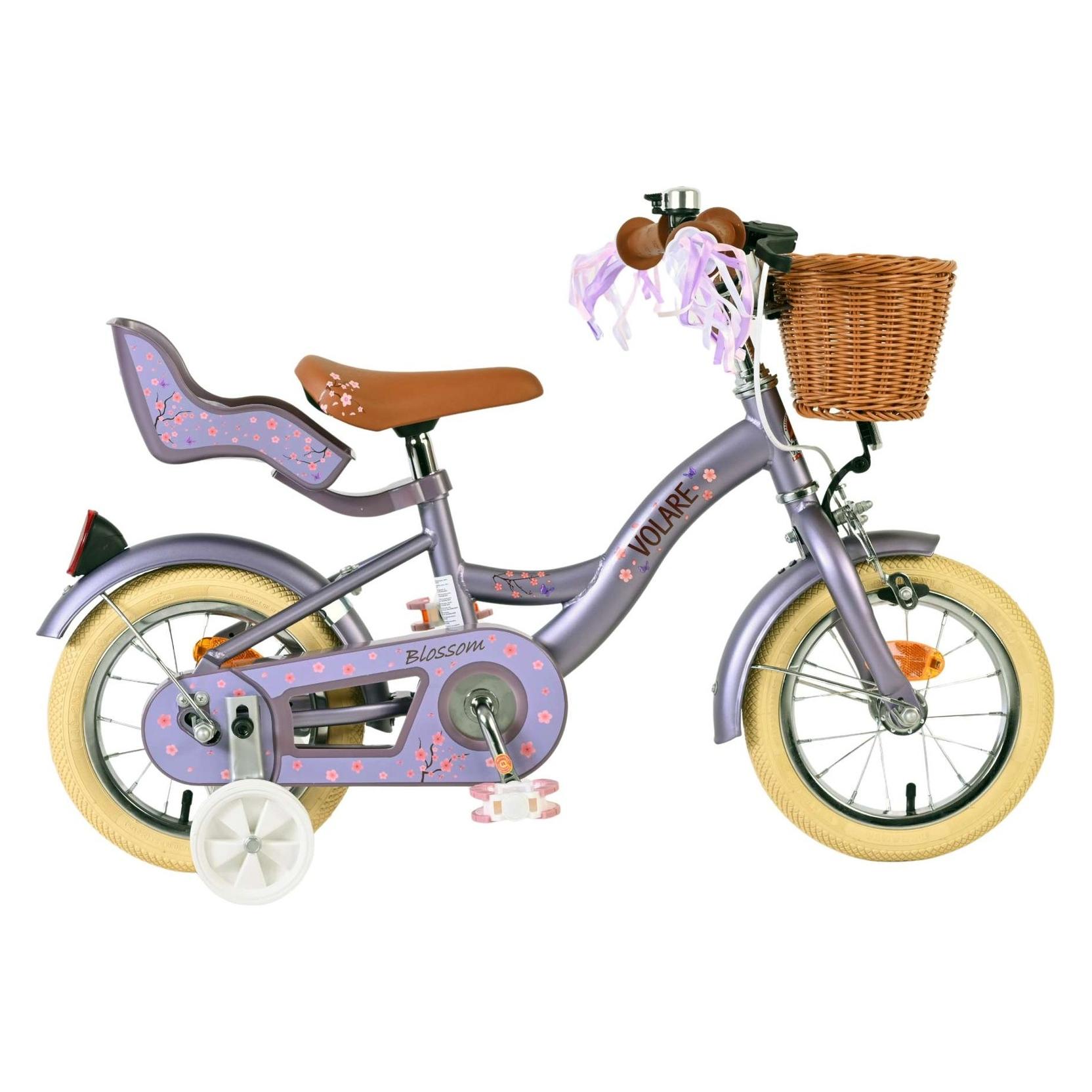 Volare - Children's Bicycle 12 - Blossom Purple (51294) (12") (51294)