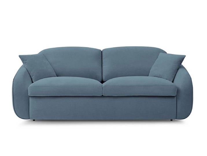3er Sofa BOBOCHIC CEZANNE Stoff hellblau