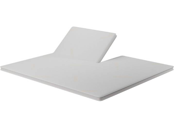 wonello, Topper wonello premium GEL SPLIT Topper, 6 cm hoch, Gelschaum, (druckentlastend & waschbar), Luxus Matratzentopper für elektrische Betten