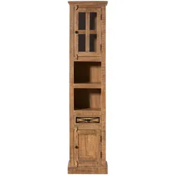 Hochschrank Akazie 44x34x190 natur versiegelt NATURE OF SPIRIT #303
