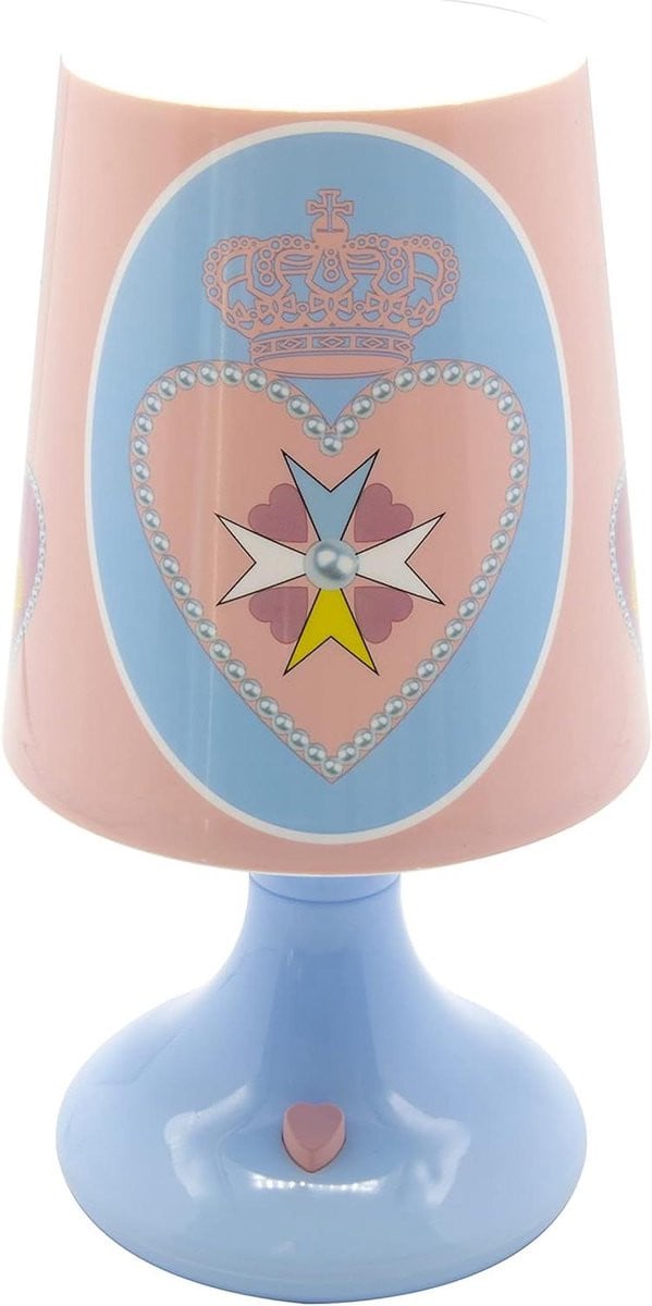 Mini LED Nachtlampje Prinses voor Kinderkamers - Meerkleurig - 10 x 10 x 19 cm