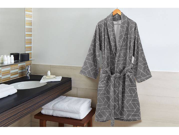 Peignoir Florence 115 x 3 x 124cm Gris